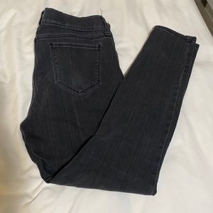 Elastic waistband jeans